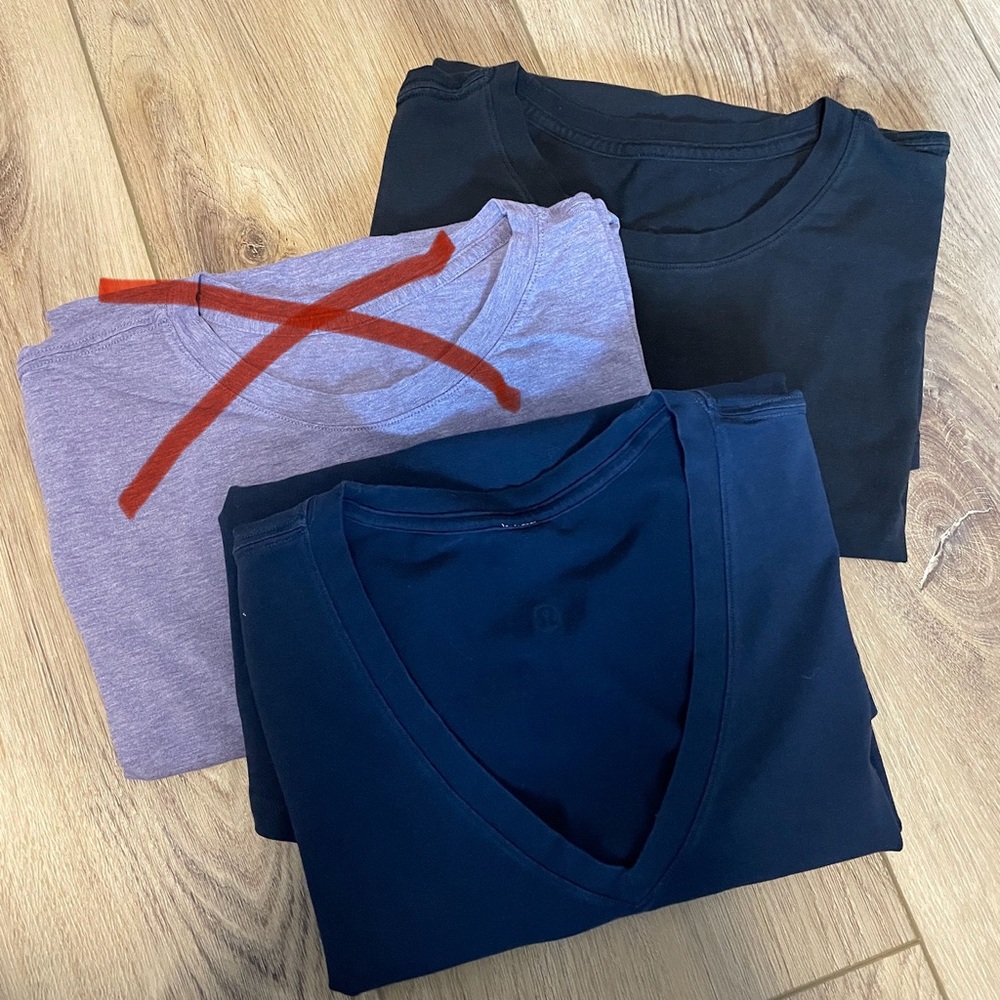 Two Lululemon Tees